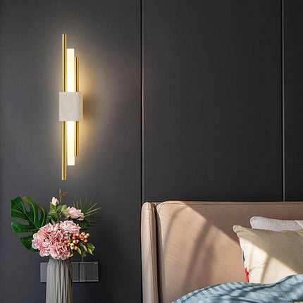 Applique murale LED design effet marbre style Loft — LZ4G7T9