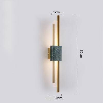 Applique murale LED design effet marbre style Loft — LZ4G7T9
