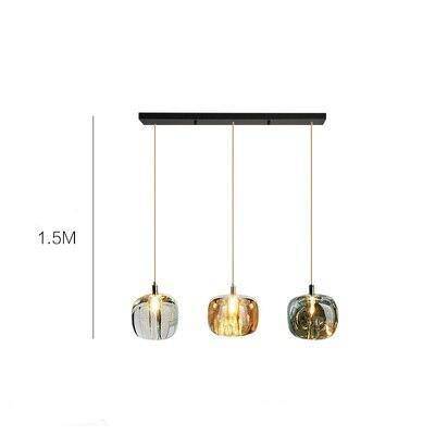 Suspension LED en verre coloré design contemporain — LZ7XQ2