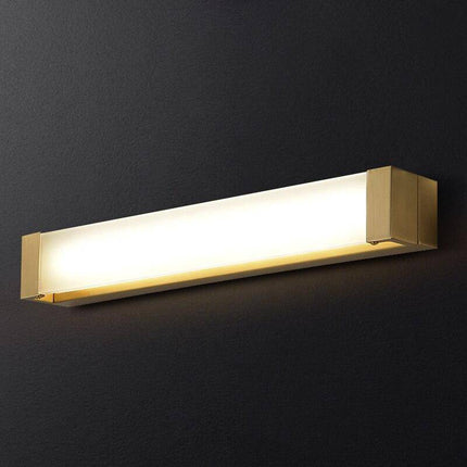 Applique murale LED en métal doré pour miroir de luxe — LZ4X9P2