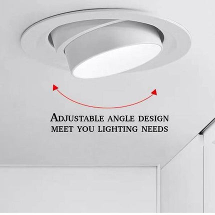 Spot encastré rond LED orientable style Loft