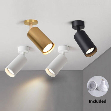 Spot LED cylindre en aluminium design — LZ4F7Q2