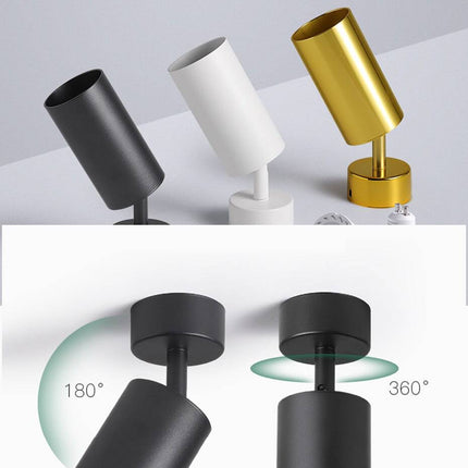 Spot LED cylindre en aluminium design — LZ4F7Q2