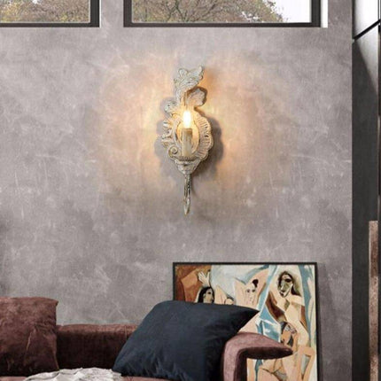 Applique murale LED en métal style rétro antique — LZ4X9P2
