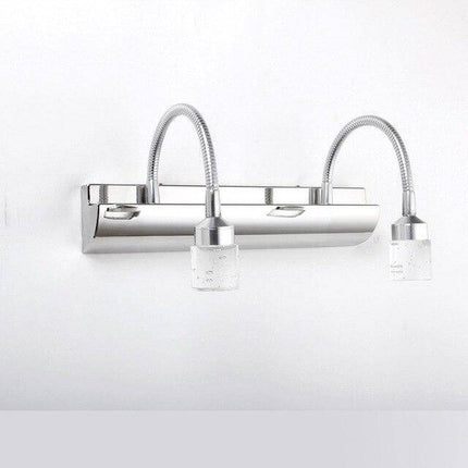 Applique murale LED en verre avec lampe orientable pour miroir et salle de bain — LZ4F9X2
