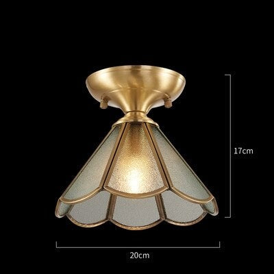 Plafonnier conique au design européen moderne Alya — LZ4M9X