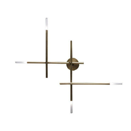Applique murale LED moderne en métal avec tube design luxury — LZ4X9P2