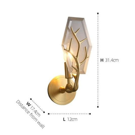 Applique murale LED design feuille Lifya moderne — LZ4N7Q2