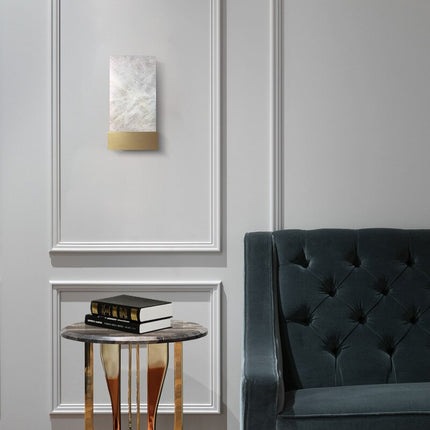 Applique murale design moderne effet marbre Wayem — LZ4T9QJ