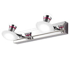 2 lampes - liseré rouge