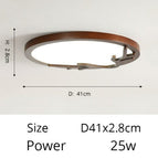 B - Walnut - 41cm / Chaude
