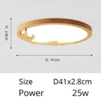 B - Wooden - 41cm / Chaude