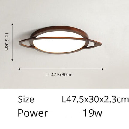 Plafonnier rond au design scandinave original Benilde — LZ4X9Q2N