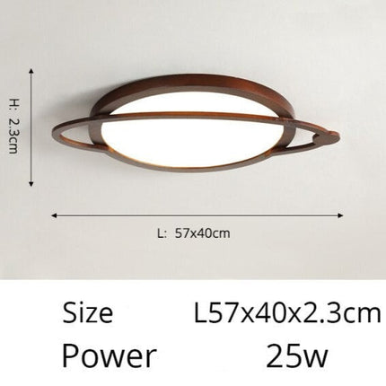 Plafonnier rond au design scandinave original Benilde — LZ4X9Q2N