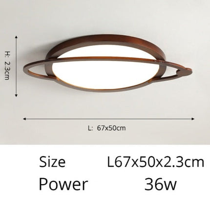 Plafonnier rond au design scandinave original Benilde — LZ4X9Q2N