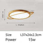 A - Wooden - 37cm / Chaude