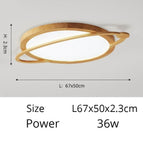 A - Wooden - 67cm / Chaude