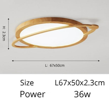 Plafonnier rond au design scandinave original Benilde — LZ4X9Q2N
