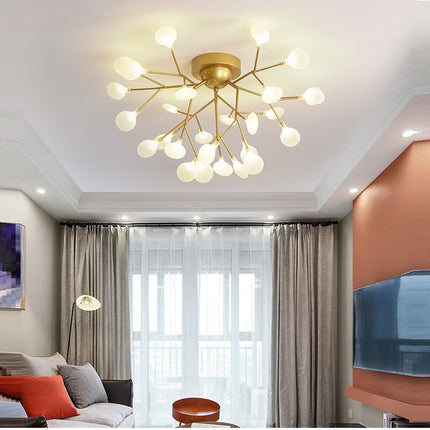 Lustre LED moderne en forme de branche lumineuse Shanna — LZ4X7P9