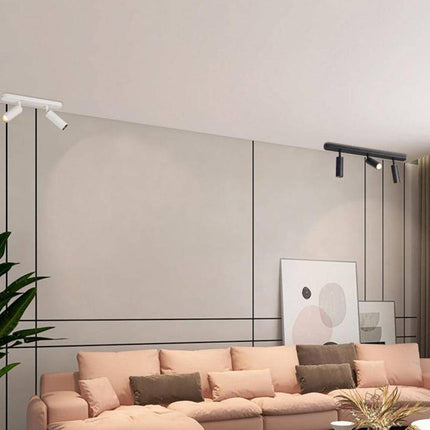 Spot LED moderne à cylindres métalliques multiples — LZ4N7Q2