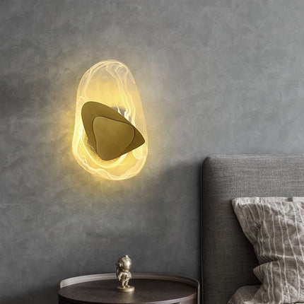 Applique murale LED moderne effet pierre précieuse Azahara — LZ4T9X