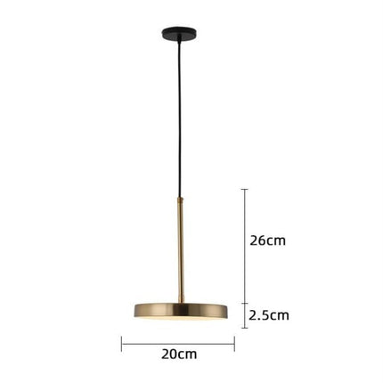 Suspension minimaliste en métal design Pathen — LZ4X9Q