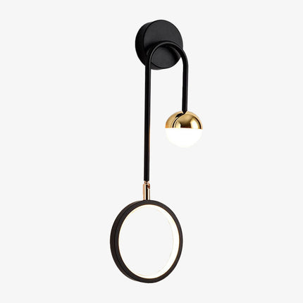 Applique murale design géométrique avec boule suspendue Oryna — LZ4Q7X9
