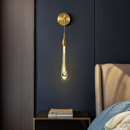 Applique murale suspendue dorée au design moderne Gabriella — LZ4X9T2
