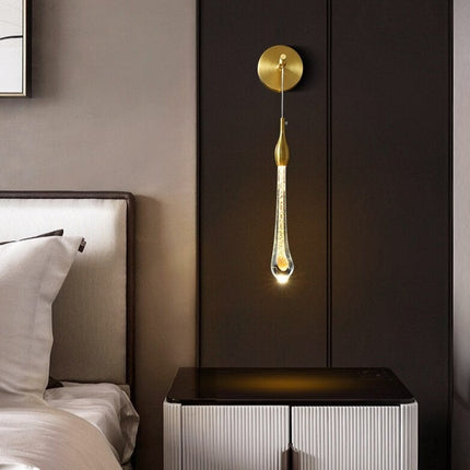 Applique murale suspendue dorée au design moderne Gabriella — LZ4X9T2