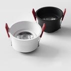 Chaude / 12W Dimmable - Noir