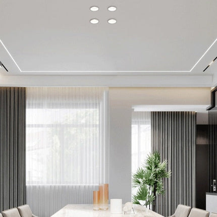 Spot LED moderne orientable 24° avec anti-éblouissement Elba — LZ4X9M