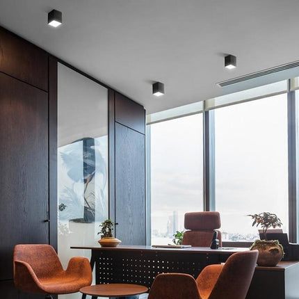 Spot LED cube en aluminium design Beal — LZ4X9M2