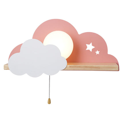 Applique murale LED moderne avec support en bois Lyzia — LZ4X9T2
