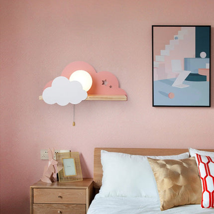 Applique murale LED moderne avec support en bois Lyzia — LZ4X9T2