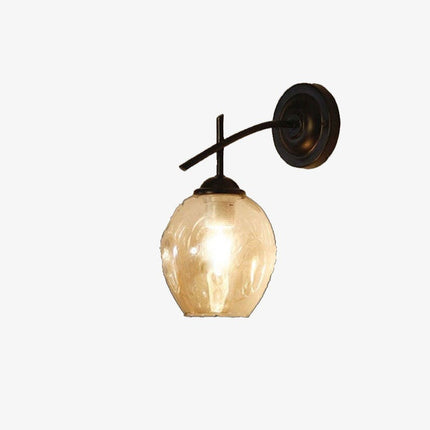 Applique murale industrielle avec boules en verre pour intérieur — LZ4X9T
