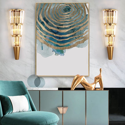 Applique murale LED moderne en verre conique Doina — LZ4X7Q9