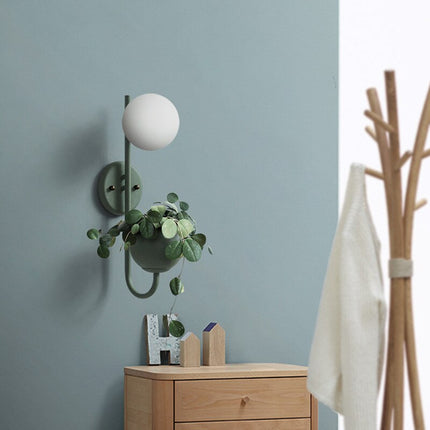 Applique murale LED moderne avec pot de plante Xenia — LZ4P9XQ