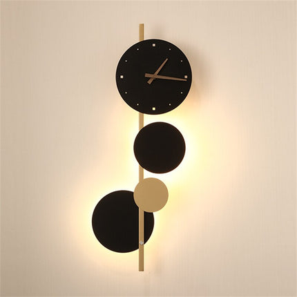 Applique murale LED moderne avec horloge intégrée Scony — LZ4P9XJ