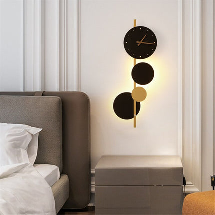 Applique murale LED moderne avec horloge intégrée Scony — LZ4P9XJ