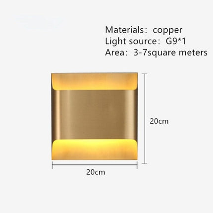 Applique murale LED design forme lingot d’or Xanat — LZ4Q9T1