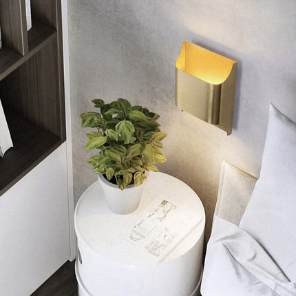 Applique murale LED design forme lingot d’or Xanat — LZ4Q9T1