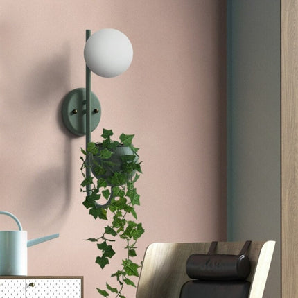 Applique murale LED moderne avec pot de plante Xenia — LZ4P9XQ