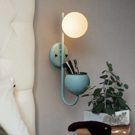 Applique murale LED moderne avec pot de plante Xenia — LZ4P9XQ