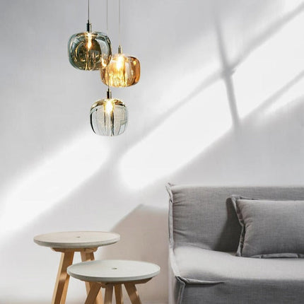 Suspension en verre moderne forme pomme Julye — LZ4D9Q2