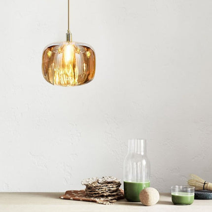Suspension en verre moderne forme pomme Julye — LZ4D9Q2