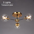 3 lampes - Transparent / Chaude
