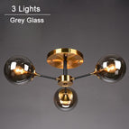 3 lampes - Gris / Froide