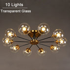 10 lampes - Transparent / Chaude