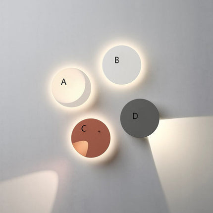 Applique murale LED circulaire au design minimaliste Siera — LZ4X9T2