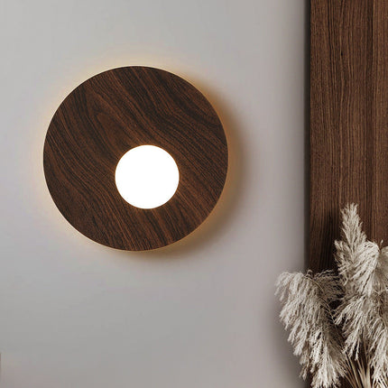 Applique murale LED ronde en métal design Levy — LZ4G7XQ